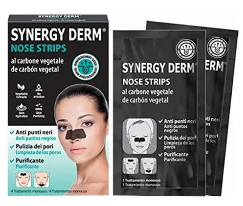 SYNERGY DERM NOSE STRIPS 4 TRATTAMENTI MONOUSO - Farmastop