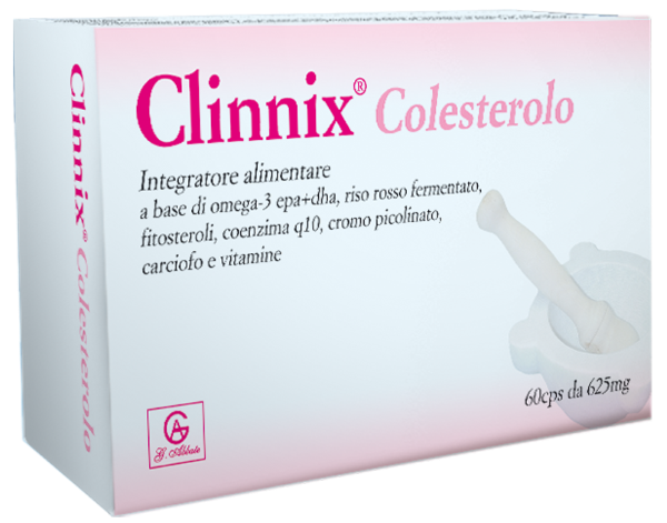 CLINNIX COLESTEROLO 60 CAPSULE 625 MG - Farmastop