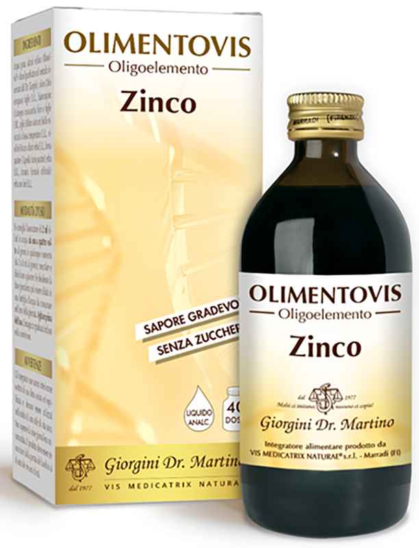 ZINCO OLIMENTOVIS 200 ML - Farmastop