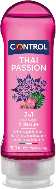 CONTROL GEL PER MASSAGGI THAI PASSION 200 ML - Farmastop