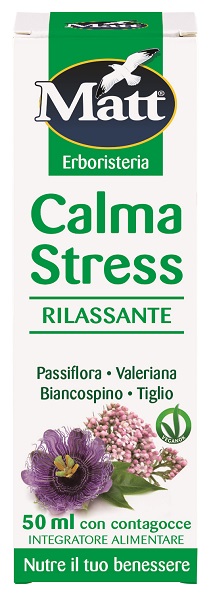 MATT ERBORISTERIA CALMA STRESS RILASSANTE GOCCE 50 ML - Farmastop