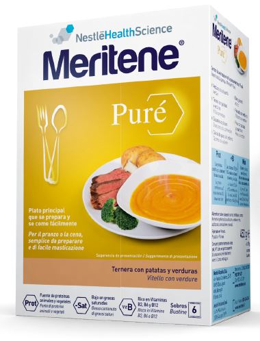 MERITENE PURE' VITELLO E VEDURE 2 X 75 G - Farmastop