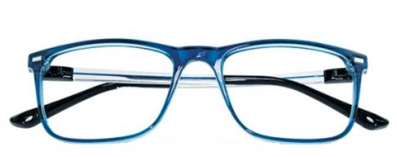 OCCHIALE DA LETTURA PREMONTATO TWINS GOLD DIONISO BLU +1,50 - Farmastop