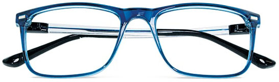 OCCHIALE DA LETTURA PREMONTATO TWINS GOLD DIONISO BLU +2,50 - Farmastop