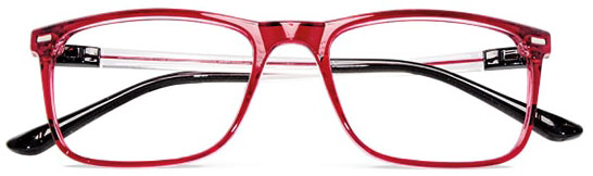 OCCHIALE DA LETTURA PREMONTATO TWINS GOLD DIONISO ROSSO +2,50 - Farmastop