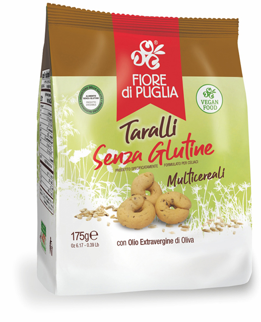 FIORE DI PUGLIA TARALLI MULTICEREALE 175 G - Farmastop