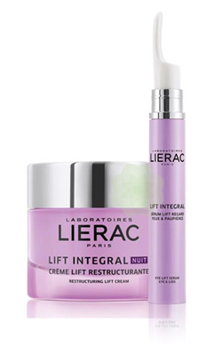 LIERAC LIFT INTEGR CREMA NOTTE 50 ML + CREMA OCCHI 15 ML - Farmastop