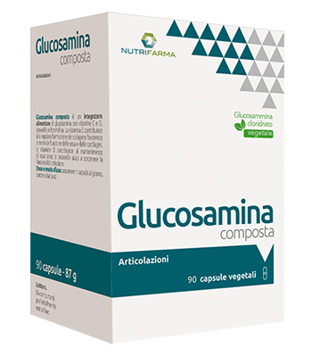 GLUCOSAMINA COMPOSTA VEGETALE 90 COMPRESSE - Farmastop