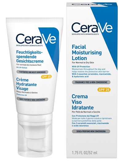CERAVE CREMA VISO IDRATANTE SPF25 52 ML - Farmastop