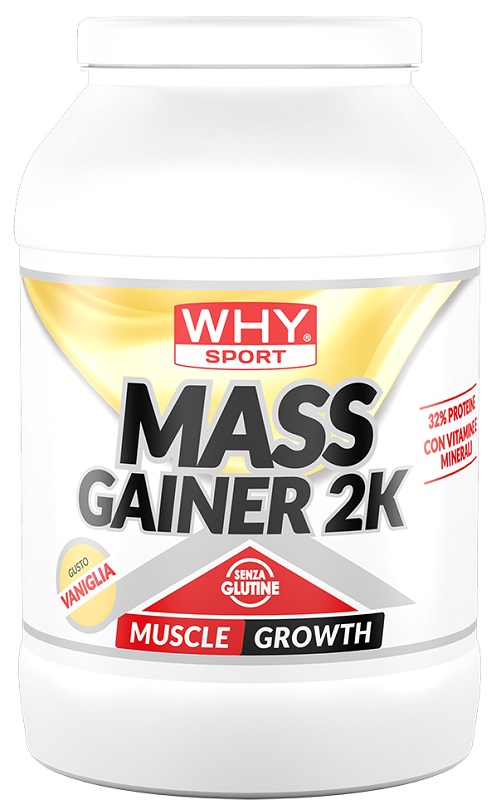 WHYSPORT MASS GAINER VANIGLIA 2000 G - Farmastop