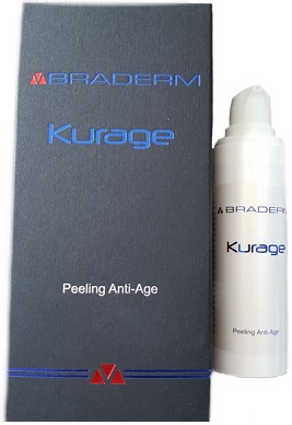KURAGE CREMA ANTIAGE ESFOLIANTE 30 ML BRADERM - Farmastop