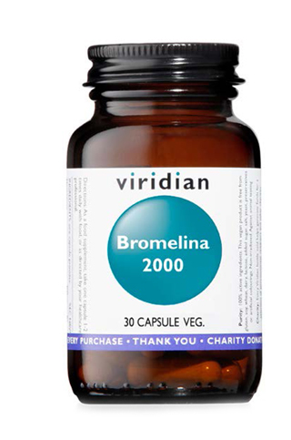 VIRIDIAN BROMELINA 2000 30 CAPSULE - Farmastop