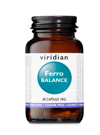 VIRIDIAN FERRO BALANCE 30 CAPSULE - Farmastop