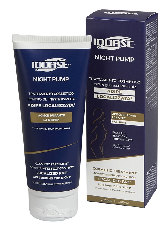 IODASE NIGHT PUMP TRATTAMENTO NOTTE ADIPE LOCALIZZATA 200 ML - Farmastop
