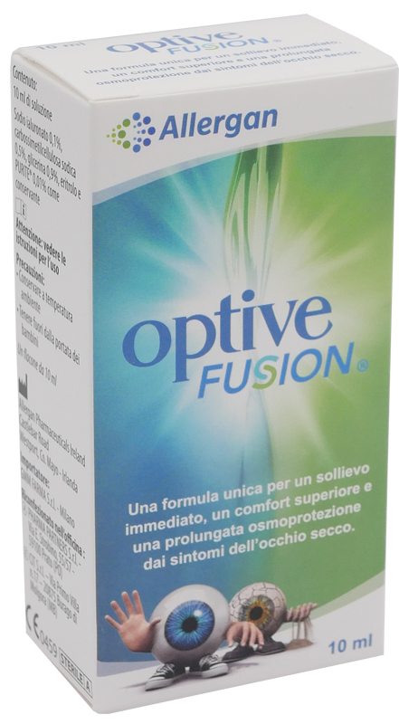SOLUZIONE OFTALMICA OPTIVE FUSION 10 ML - Farmastop