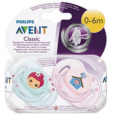 SUCCHIETTO GIARDINI INCANTATI FEMMINA 0-6 MESI 2 PEZZI - Farmastop