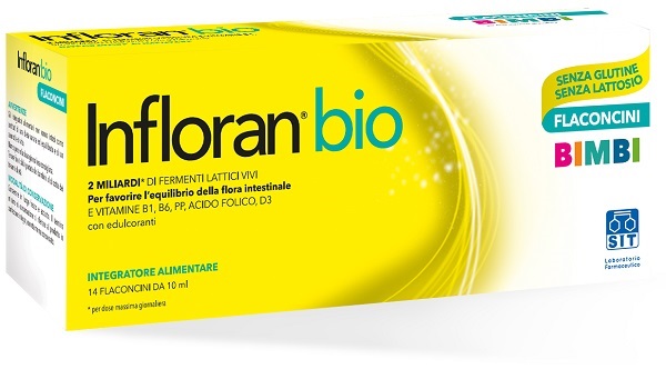 INFLORAN BIO BIMBI 14 FLACONCINI - Farmastop