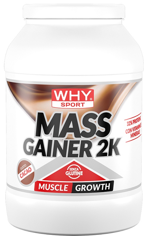 WHYSPORT MASS GAINER 2K CACAO 2 KG - Farmastop
