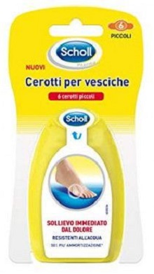 SCHOLL CEROTTI PER VESCICHE PICCOLI 6 PEZZI - Farmastop