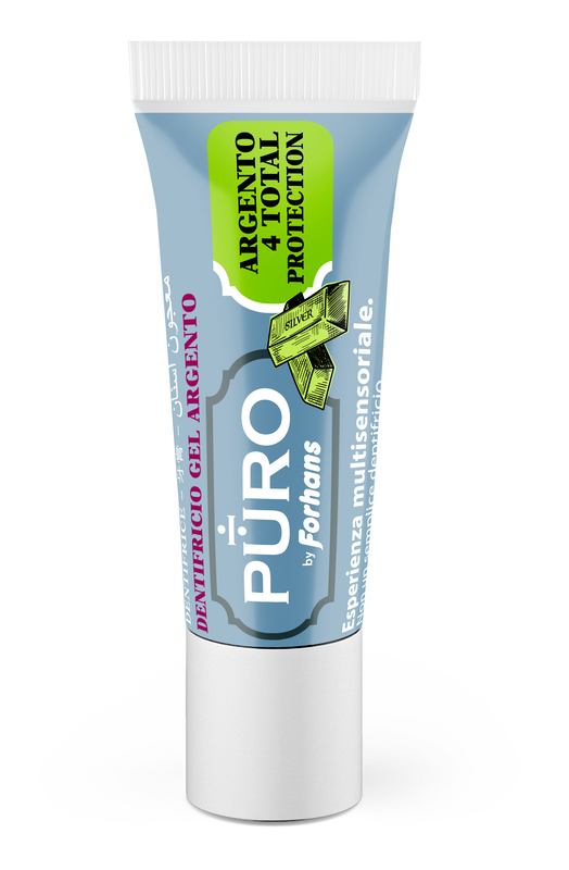 DENTIFRICIO SILVER 4 WHITE FORHANS 12 ML - Farmastop