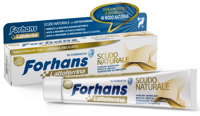 FORHANS DENTIFRICIO SCUDO NATURALE 75 ML - Farmastop
