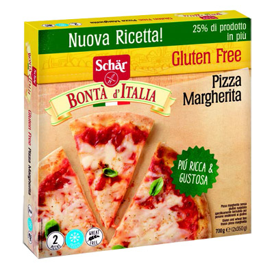 SCHAR SURGELATI PIZZA MARGHERITA BONTA' D'ITALIA 2 X 350 G - Farmastop
