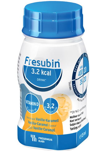 FRESUBIN 3,2KCAL DRINK VANIGLIA CARAMELLO 4 X 125 ML - Farmastop
