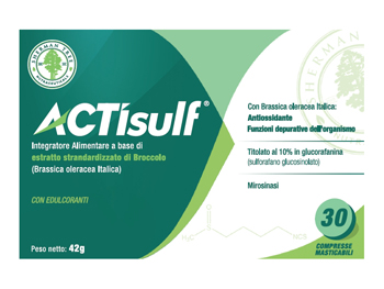 ACTISULF 600MG 30 COMPRESSE MASTICABILI - Farmastop