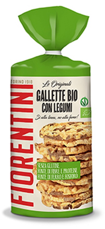 GALLETTE DI MAIS BIO CON LEGUMI 120 G - Farmastop