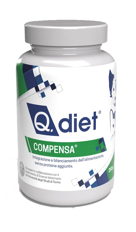 COMPENSA Q DIET POLVERE 250 G - Farmastop