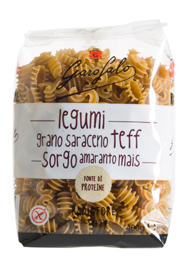 GAROFALO RADIATORI PASTA SENZA GLUTINE LEGUMI E CEREALI 400 G - Farmastop