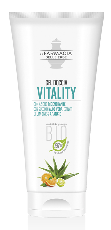 FARMACIA DELLE ERBE GEL DOCCIA VITALITY BIO 100 ML - Farmastop
