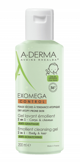 EXOMEGA CONTROL GEL CORPO E CAPELLI 2 IN 1 200 ML - Farmastop