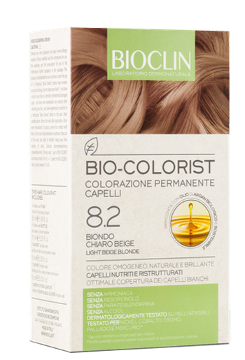 BIOCLIN BIO COLORIST 8,2 BIONDO CHIARO BEIGE - Farmastop
