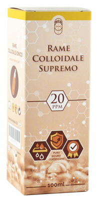 RAME COLLOIDALE SUPREMO 20PPM 100 ML - Farmastop