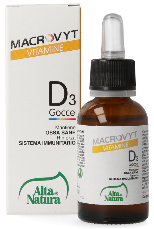 MACROVYT VITAMINA D3 VEG GOCCE 30 ML - Farmastop