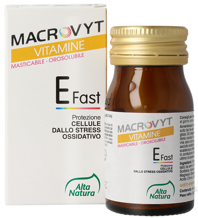 MACROVYT VITAMINA E 40 COMPRESSE FAST - Farmastop