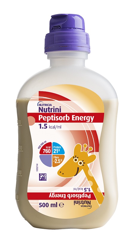 NUTRINI PEPTISORB ENERGY 500 ML BOTTIGLIA COLLASSABILE - Farmastop