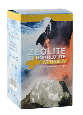 ZEOLITE CLINOPTILOLITE ATTIVATA SUPREMA 200 CAPSULE 540 MG 108 G - Farmastop