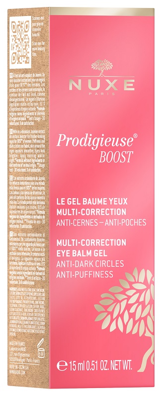 NUXE PRODIGIEUSE BOOST GEL BALSAMO OCCHI MULTI-CORREZIONE 15 ML - Farmastop