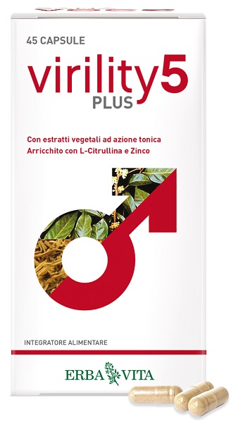 VIRILITY 5 PLUS 45 CAPSULE - Farmastop