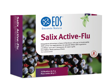 EOS SALIX ACTIVE-FLU 12 BUSTINE GUSTO ARANCIO - Farmastop