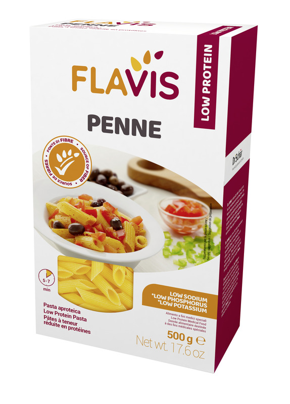 FLAVIS PENNE APROTEICHE 500 G - Farmastop