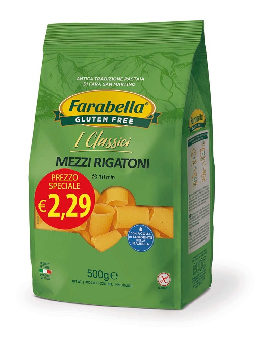 FARABELLA MEZZI RIGATONI 500 G PROMO - Farmastop