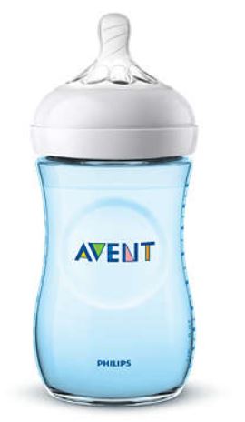 AVENT BIBERON NATURAL PP 330ML AZZURRO SINGLE PACK - Farmastop