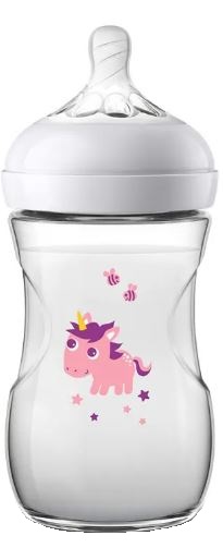 AVENT BOTTLE NATURAL 2.0 9OZ UNICORN - Farmastop