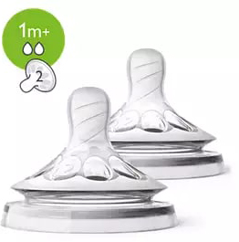 AVENT 2 TETTARELLE NATURAL FLUSSO LENTO 2 FORI - Farmastop