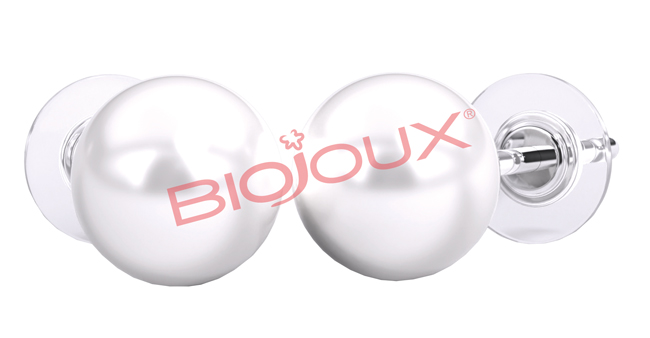 ORECCHINO POST-FORATURA SWAROVSKI WHITE PEARL BJT972 - Farmastop