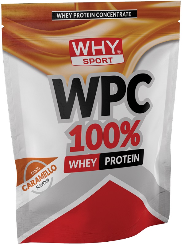 WHYSPORT WPC 100% WHEY CARAMELLO 1 KG - Farmastop
