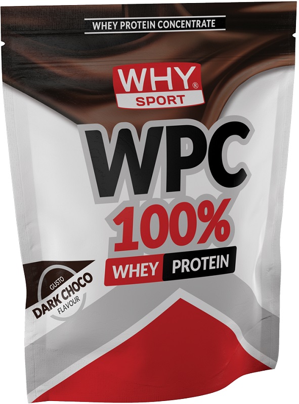 WHYSPORT WPC 100% WHEY DARK CHOCO 1 KG - Farmastop